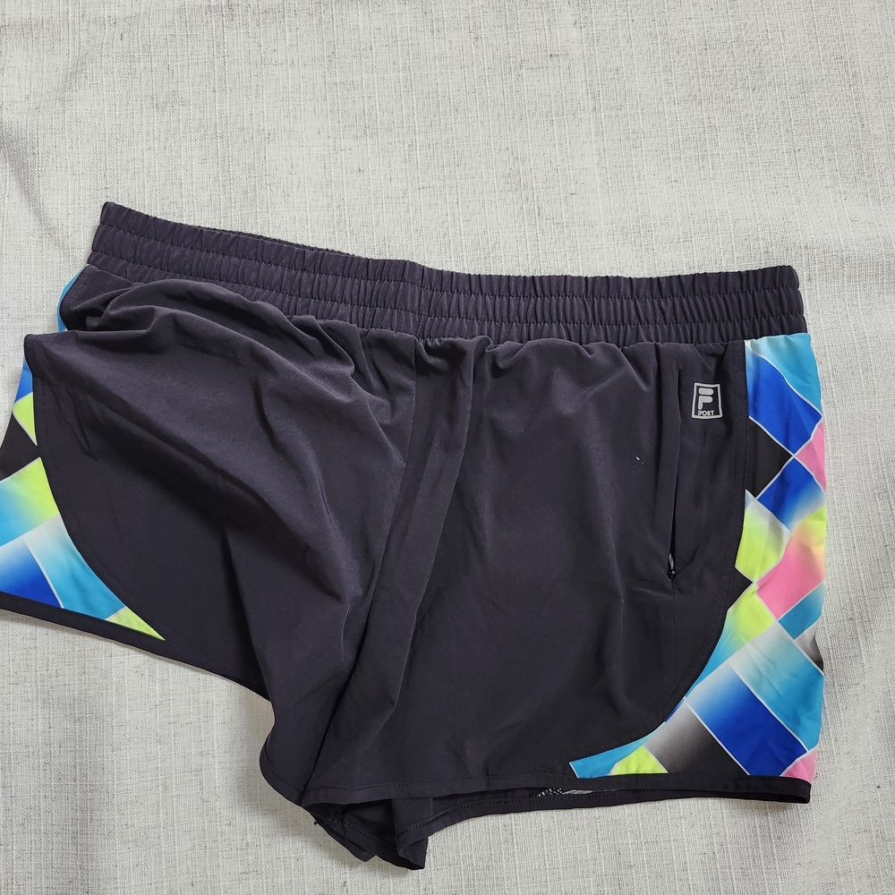 2/$20 Fila Black Athletic Shorts